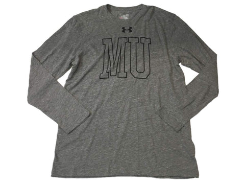 Shop Missouri Tigers Under Armour UA Gray HeatGear Loose Long Sleeve T-Shirt (L) - Sporting Up