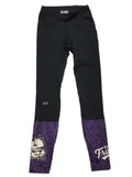 TCU Horned Frogs Under Armour Compression WOMEN Black Legging Pants (S) - Sporting Up