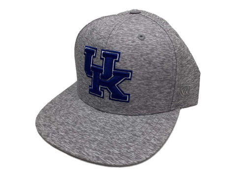 Shop Kentucky Wildcats TOW Gray "Solar" Structured  Adj. Snapback Flat Bill Hat Cap - Sporting Up