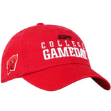 Wisconsin Badgers TOW 2017 ESPN College Game Day Red Slouch Adj Hat Cap - Sporting Up