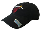 Miami Heat  Elevation YOUTH Slouch Style Black Red Adj Hat Cap - Sporting Up