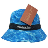 Brooklyn Nets Mitchell & Ness NBA Aqua Blue Polyester Bucket Hat Cap - Sporting Up