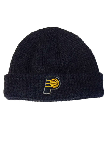 Shop Indiana Pacers Adidas YOUTH Navy Blue Acrylic Knit Cuffed Beanie Hat Cap - Sporting Up