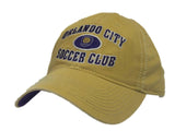 Orlando City SC Adidas Yellow Adjustable Strap Slouch Relax Hat Cap - Sporting Up