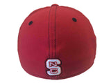 NC State Wolfpack Adidas Red Structured Flexfit Fitmax 70 Hat Cap (S/M) - Sporting Up