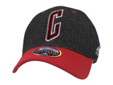 Chicago Bulls Adidas Gray Red Structured Official Flex Fitmax 70 Hat Cap (S/M) - Sporting Up