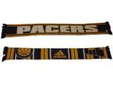 Indiana Pacers Adidas Striped Reversible Acrylic Knit Winter Scarf (61" x 7.5") - Sporting Up