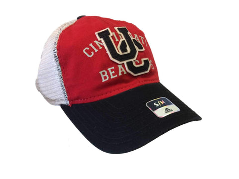 Shop Cincinnati Bearcats College Vault Adidas Red Mesh Flexfit Fitted Hat Cap (S/M) - Sporting Up