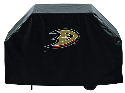 Anaheim Ducks HBS Black Outdoor Heavy Duty Breathable Vinyl BBQ Grill Cover - Sporting Up