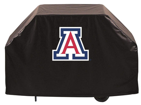 Arizona wildcats hbs cubierta negra para parrilla de barbacoa de vinilo transpirable resistente para exteriores - sporting up