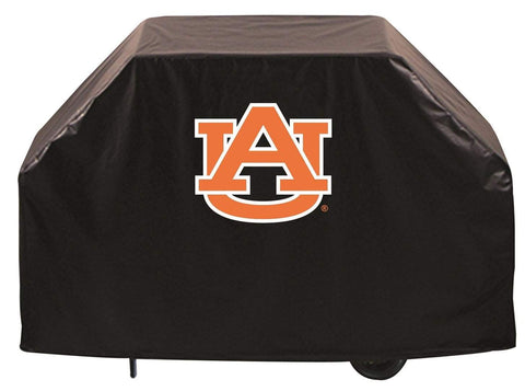 Auburn tigers hbs svart utomhus kraftigt andningsbart vinyl bbq grillskydd - sportigt