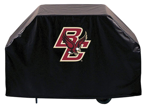 Compre cubierta para parrilla de barbacoa de vinilo resistente para exteriores boston college eagles hbs negro - sporting up