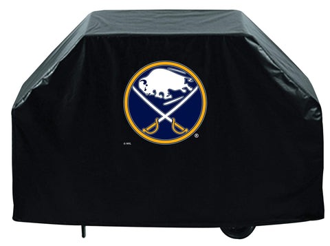 Shop Buffalo Sabres HBS Black Outdoor Heavy Duty Breathable Vinyl BBQ Grill Cover - Sporting Up