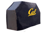 Cubierta para parrilla de barbacoa de vinilo resistente para exteriores, color negro, con osos dorados de California, hbs, sporting up