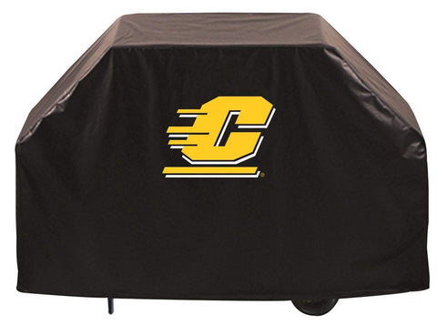 Shop Central Michigan Chippewas HBS Black Outdoor Heavy Duty Vinyl BBQ Grill Cover - Sporting Up