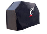 Cubierta para parrilla de barbacoa de vinilo resistente para exteriores Cincinnati Bearcats hbs, color negro, sporting up