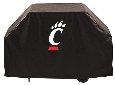 Cincinnati Bearcats HBS schwarze robuste Vinyl-Grillabdeckung für den Außenbereich – sportlich