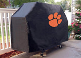 Clemson Tigers HBS Black Outdoor Heavy Duty Breathable Vinyl BBQ Grill Cover - Sporting Up