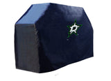 Dallas Stars HBS Black Outdoor Heavy Duty Breathable Vinyl BBQ Grill Cover - Sporting Up