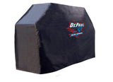 Depaul blue demons hbs black outdoor heavy duty andningsbar vinyl bbq grillskydd - sportig upp