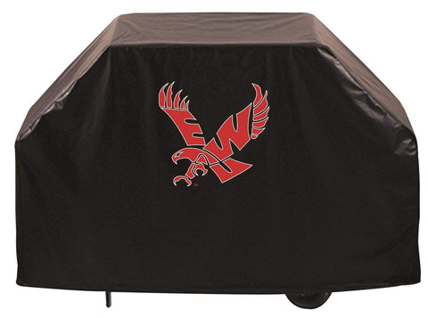 Shop Eastern Washington Eagles HBS Black Outdoor Heavy Duty Vinyl BBQ Grill Cover - Sporting Up