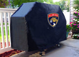 Florida Panthers HBS schwarze Outdoor-Grillabdeckung aus robustem, atmungsaktivem Vinyl – sportlich