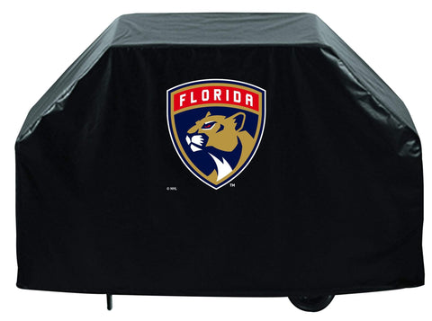 Florida Panthers hbs svart utomhus kraftigt andningsbart vinyl bbq grillskydd - sportigt upp