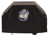 Georgetown hoyas hbs noir extérieur robuste respirant vinyle barbecue couverture - sporting up