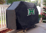 Hawaii Warriors HBS Black Outdoor Heavy Duty Breathable Vinyl BBQ Grill Cover - Sporting Up