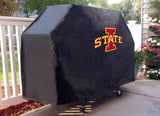 Cubierta para parrilla de barbacoa de vinilo resistente para exteriores, color negro, Iowa State cyclones hbs, sporting up