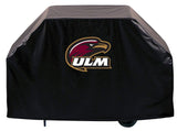 ULM Warhawks HBS Black Outdoor Heavy Duty Breathable Vinyl BBQ Grill Cover - Sporting Up