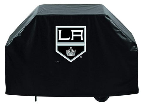 Los Angeles Kings HBS Black Outdoor Heavy Duty Breathable Vinyl BBQ Grill Cover - Sporting Up