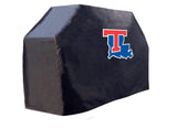 Louisiana Tech Bulldogs hbs noir extérieur robuste vinyle barbecue couverture - sporting up