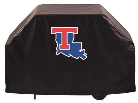 Louisiana Tech Bulldogs hbs noir extérieur robuste vinyle barbecue couverture - sporting up