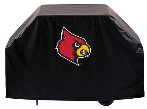 Louisville cardinals hbs svart utomhus heavy duty vinyl bbq grillskydd - sportigt upp