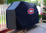 Montreal Canadiens HBS Black Outdoor Heavy Duty Breathable Vinyl BBQ Grill Cover - Sporting Up