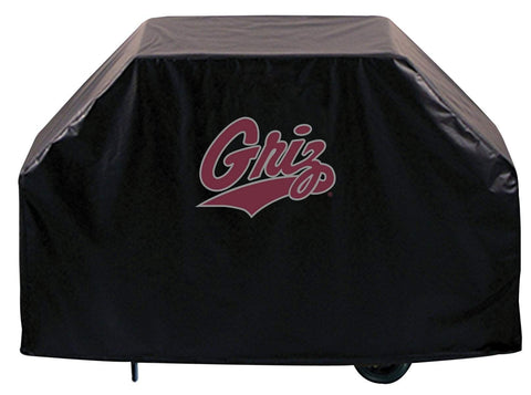 Shop Montana Grizzlies HBS Black Outdoor Heavy Duty Breathable Vinyl BBQ Grill Cover - Sporting Up