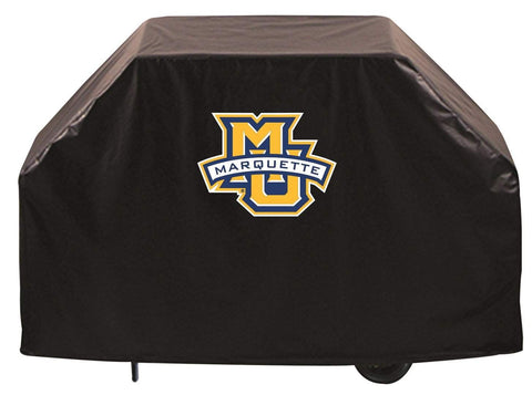 Marquette Golden Eagles HBS Black Outdoor Heavy Duty Vinyl BBQ Grill Cover - Sporting Up