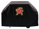 Maryland terrapins hbs noir extérieur robuste respirant vinyle barbecue couverture - sporting up