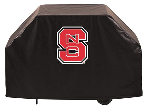 Shop nc state wolfpack hbs noir extérieur robuste respirant vinyle barbecue housse de barbecue - sporting up