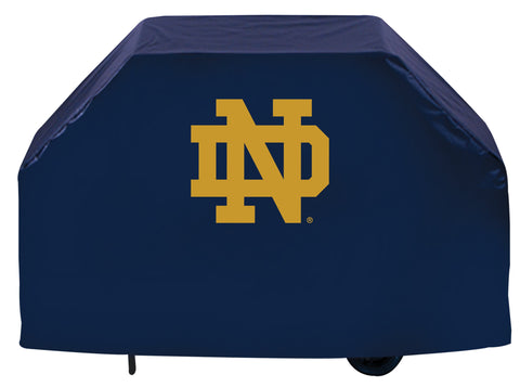 Notre Dame Fighting Irish HBS Navy Outdoor « nd » Heavy Vinyl BBQ Grill Cover - Sporting Up