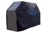 Nevada wolfpack hbs cubierta negra para parrilla de barbacoa de vinilo transpirable resistente para exteriores - sporting up