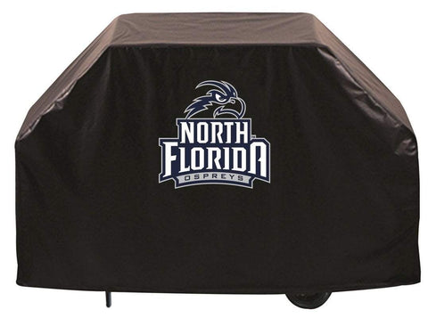 Unf ospreys hbs noir extérieur robuste respirant vinyle barbecue couverture - sporting up
