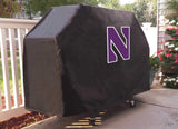 Northwestern Wildcats HBS Black Outdoor Heavy Duty Vinyl BBQ Grill Cover - Sporting Up