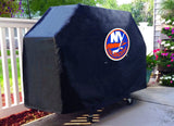 New York Islanders HBS schwarze Outdoor-Grillabdeckung aus robustem, atmungsaktivem Vinyl – sportlich