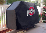 Ohio State Buckeyes HBS Black Outdoor Heavy Duty Vinyl BBQ Grill Cover - Sporting Up