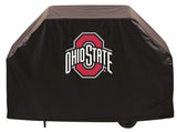 Ohio State Buckeyes HBS Black Outdoor Heavy Duty Vinyl BBQ Grill Cover - Sporting Up