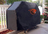 Oregon State Beavers HBS schwarze robuste Vinyl-Grillabdeckung für den Außenbereich – sportlich