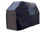 Pittsburgh Panthers hbs cubierta negra para parrilla de barbacoa de vinilo resistente para exteriores - sporting up