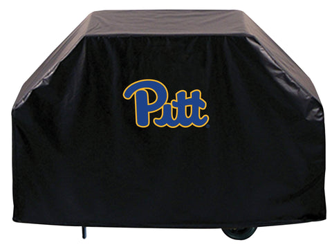 Pittsburgh Panthers hbs cubierta negra para parrilla de barbacoa de vinilo resistente para exteriores - sporting up